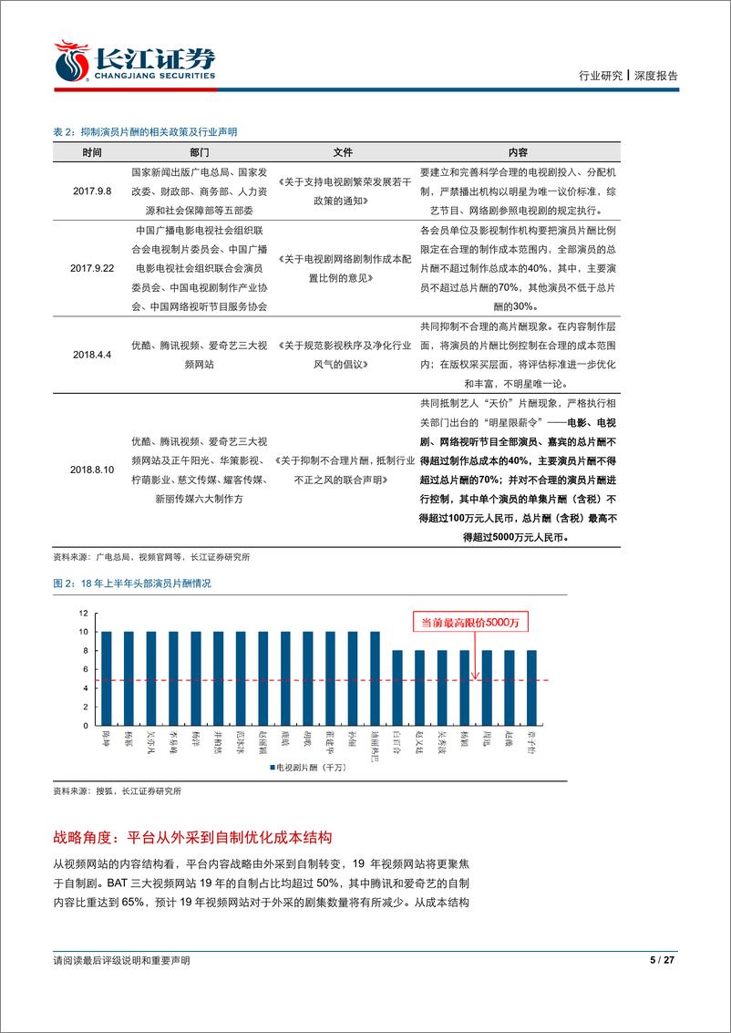 《视频网站行业的趋势性思考：拐点与机遇-20190523-长江证券-27页》 - 第6页预览图