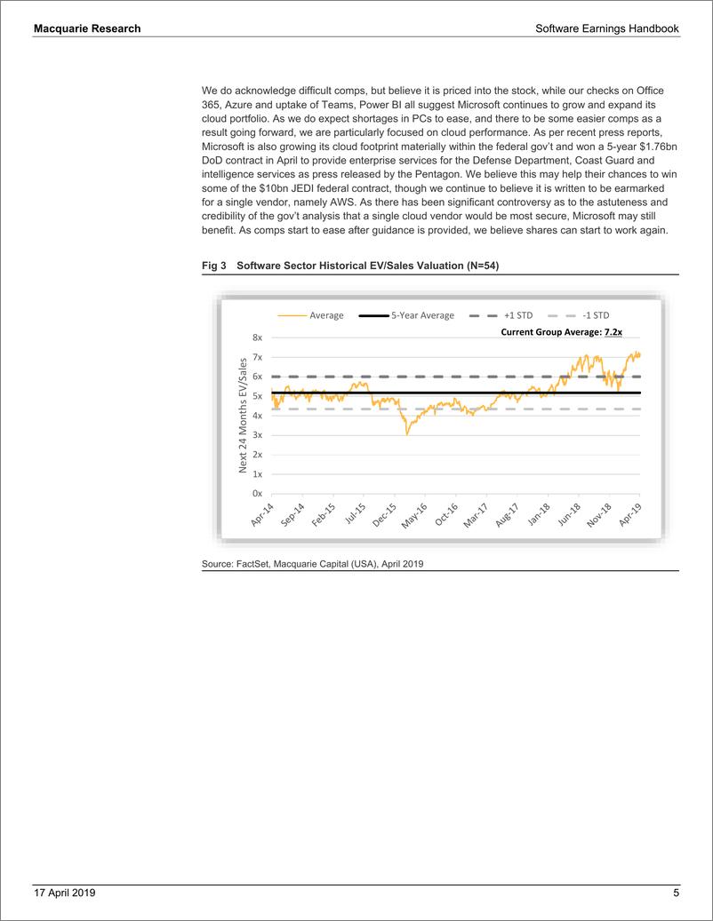 《麦格理-美股-软件行业-软件行业业绩手册：2019年Q1盈利预览-2019.4.17-89页》 - 第6页预览图