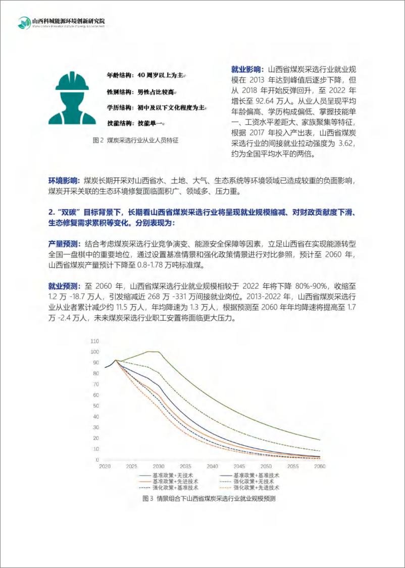 《山西科城能源环境创新研究院：“双碳”目标下山西省煤炭行业公正转型路径研究——煤炭采选行业专题 (l期)》 - 第6页预览图