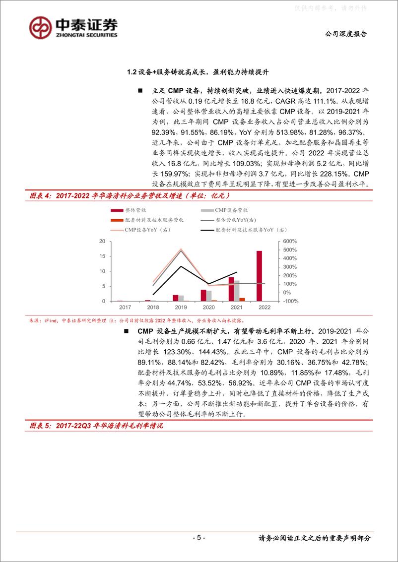 《中泰证券-华海清科(688120)国产CMP龙头，横向拓展打造平台型公司-230403》 - 第5页预览图