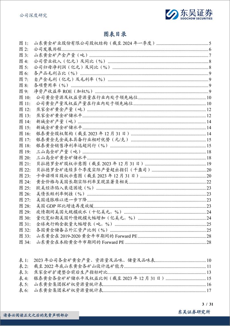 《山东黄金(600547)资源禀赋的黄金龙头，再迎资产整合收获期-240722-东吴证券-31页》 - 第3页预览图