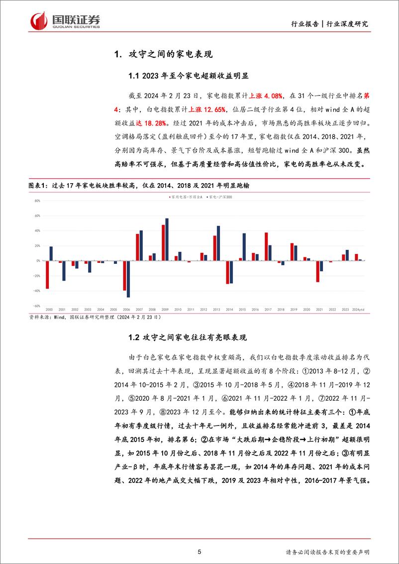 《家用电器行业深度研究：攻守之间，踏步向前》 - 第5页预览图