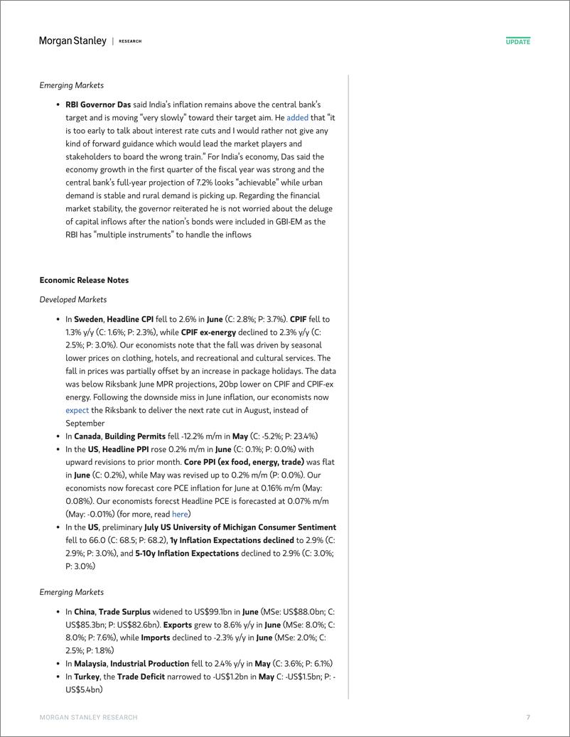 《Morgan Stanley Fixed-Global Macro Commentary July 12-109198071》 - 第7页预览图