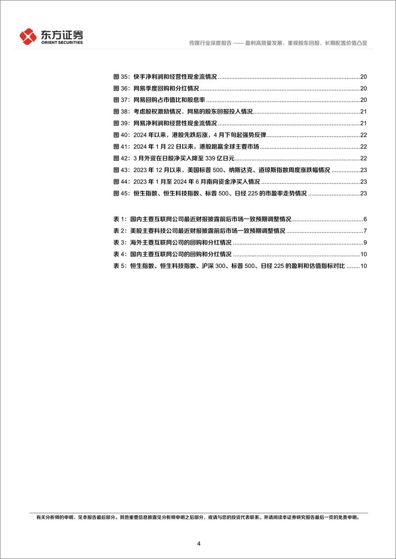 《东方证券-互联网行业长期投资逻辑专题研究：盈利高质量发展，重视股东回报，长期配置价值凸显》 - 第4页预览图