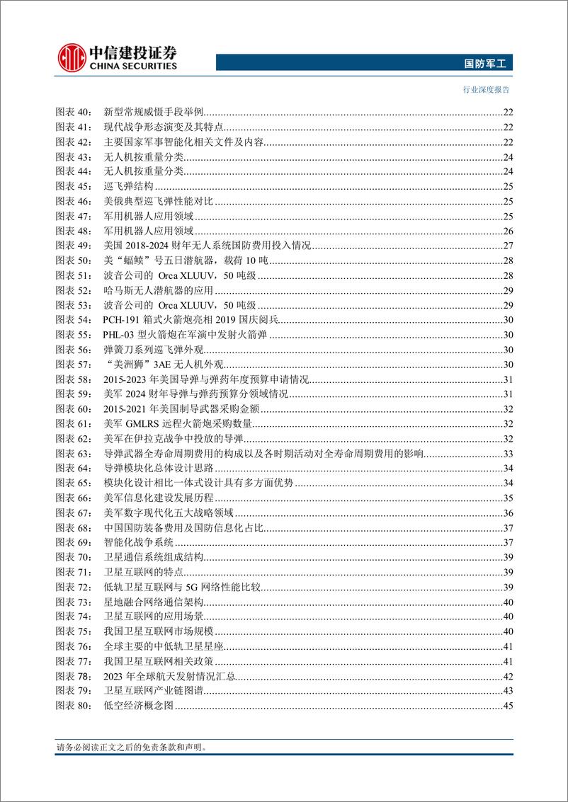 《国防军工行业深度·2024年中期投资策略报告：固本培新，蓄势待发-240721-中信建投-125页》 - 第8页预览图