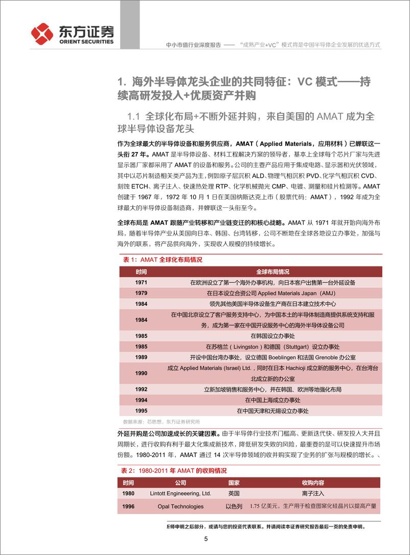 《中小市值行业：“成熟产业+VC”模式将是中国半导体企业发展的优选方式-20190808-东方证券-28页》 - 第6页预览图