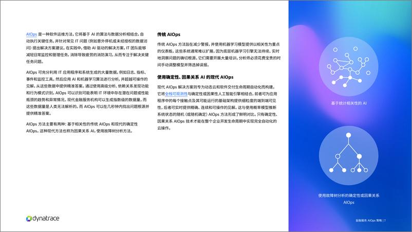 《灵迹（Dynatrace）：2023金融服务AIOps策略报告》 - 第7页预览图