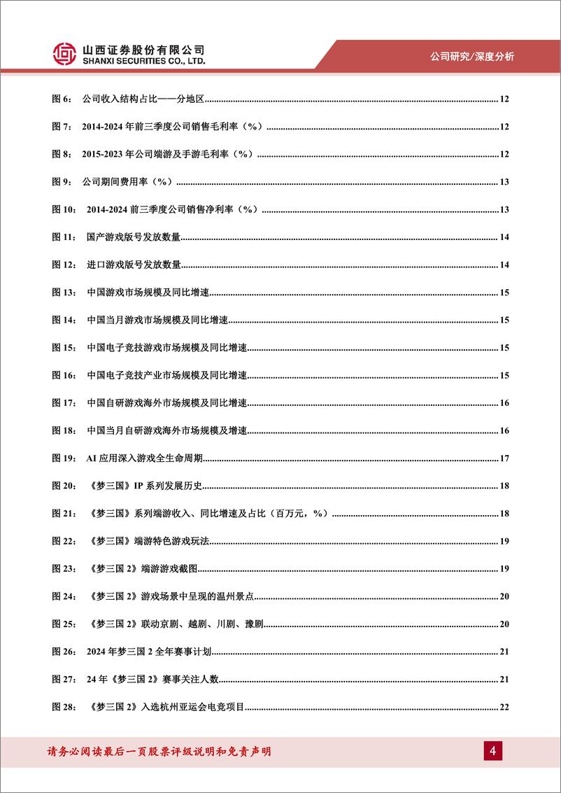 《电魂网络(603258)专注精品厚积薄发，期待新品周期开启-241122-山西证券-33页》 - 第4页预览图