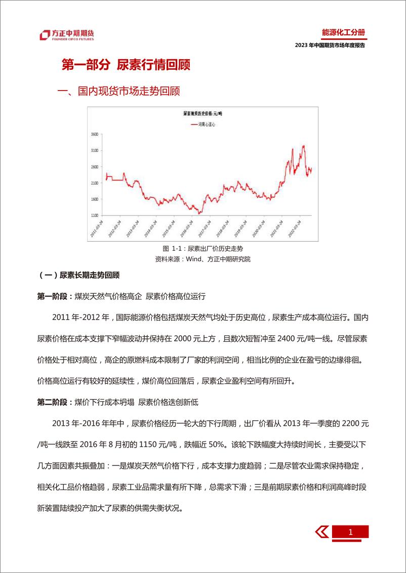 《2022年尿素市场回顾与2023年展望：尿素产能将扩大，利润中枢下移-20230119-方正中期期货-36页》 - 第7页预览图