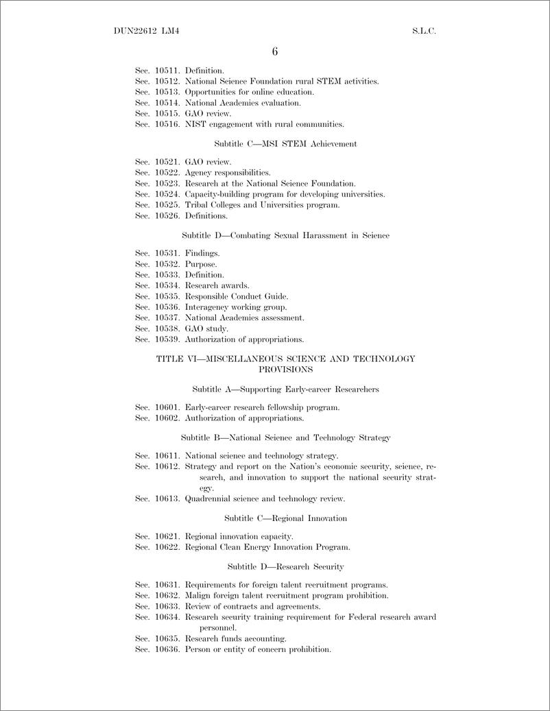 美国2022年《芯片和科学法案》（全文，英文） - 第6页预览图