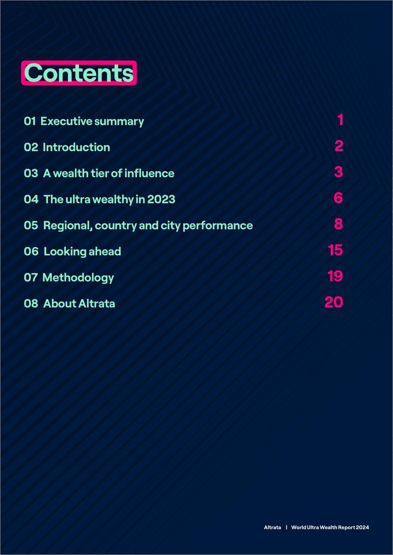 《Altrata_2024年世界超级财富报告_英文版_》 - 第3页预览图