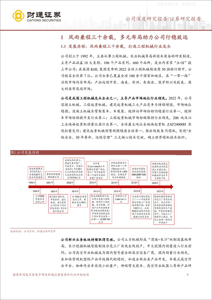 《财通证券-中联重科(000157)工程机械拐点渐行渐近，行业龙头扬帆起航-230529》 - 第6页预览图