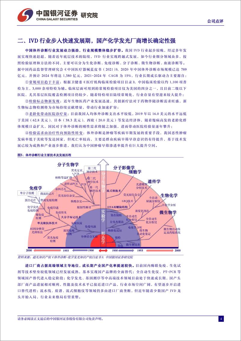 《亚辉龙-688575.SH-2023年年报及2024年一季报业绩点评：差异化发展特色业务，化学发光高速增长-20240422-中国银河-12页》 - 第4页预览图