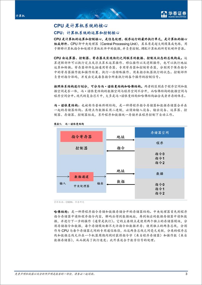 《计算机行业专题研究：CPU研究系列一，全球CPU市场梳理-20220622-华泰证券-28页》 - 第4页预览图