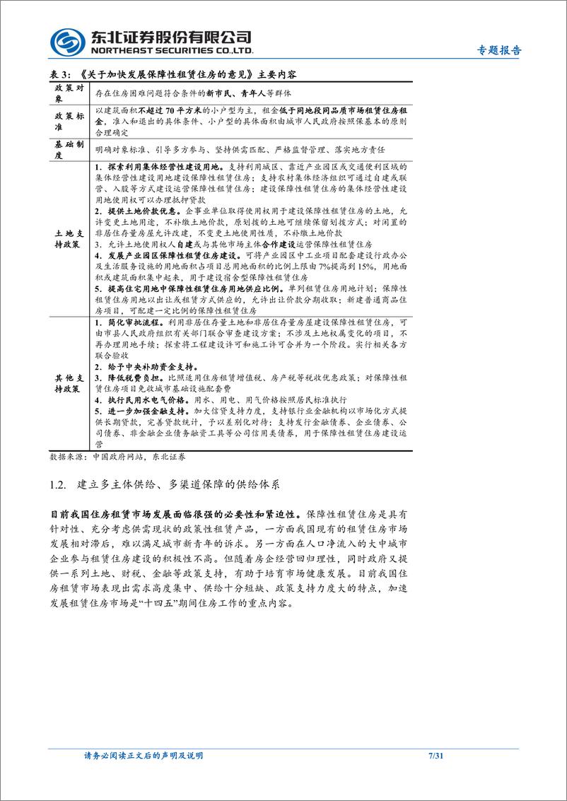 《房地产行业公募REITs系列专题研究：研精覃思，保租房REITs的前世今生与研究框架-20220831-东北证券-31页》 - 第8页预览图