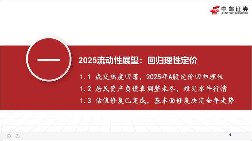 《中邮证券-2025年A股投资策略_钟摆的回荡》 - 第4页预览图