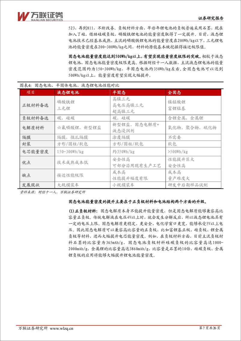 《电力设备行业深度报告：固态电池产业化加速，未来市场空间广阔-241216-万联证券-26页》 - 第7页预览图