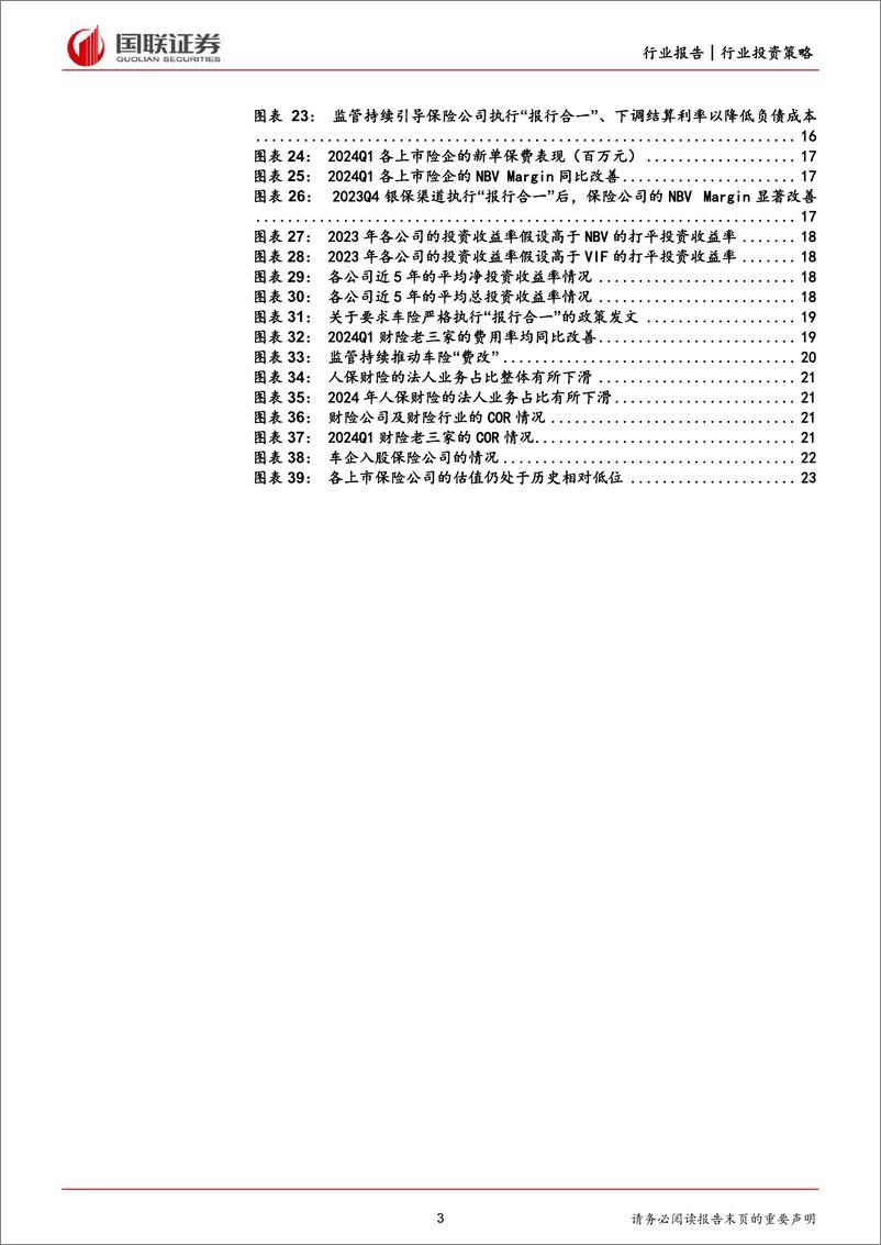 《国联证券-保险行业2024年度中期投资策略：降本增效有望促进业绩回暖》 - 第3页预览图