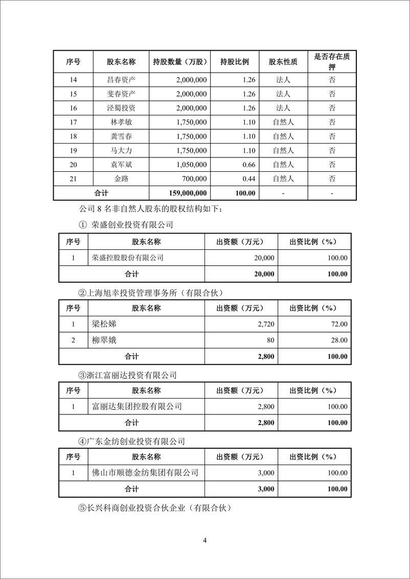 《浙江启鑫新能源科技股份有限公司反馈意见回复》 - 第4页预览图