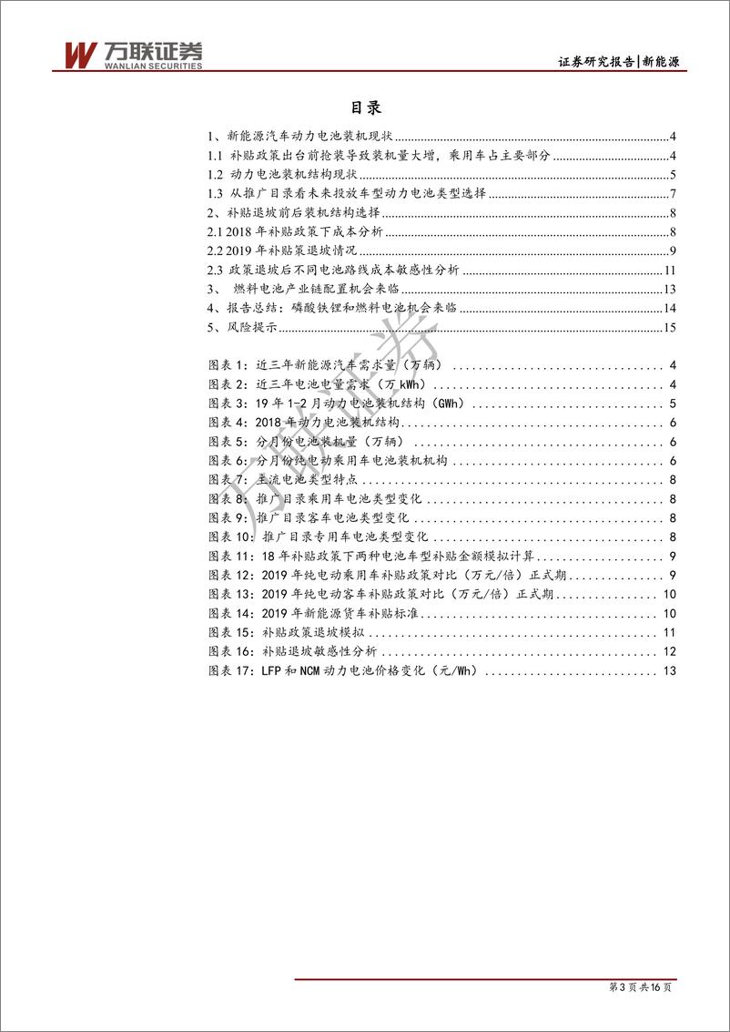 《新能源汽车行业专题报告：补贴大幅退坡之际，燃料电池磷酸铁锂机会来临-20190328-万联证券-16页》 - 第4页预览图