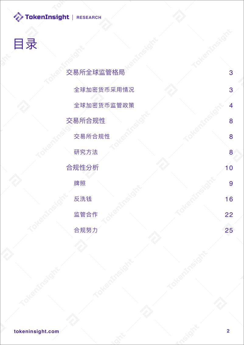 《Crypto 交易所合规性报告 2024》 - 第2页预览图