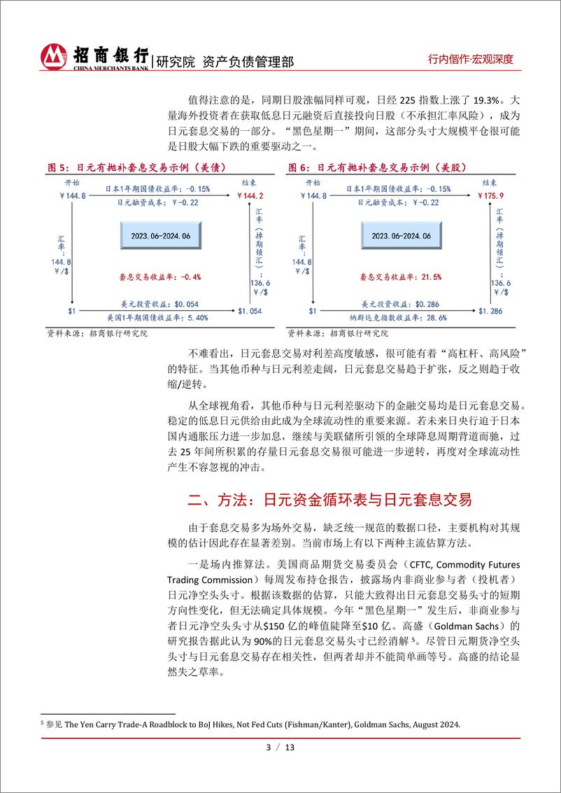 《行内偕作·宏观深度_日元潮汐_套息交易机理_规模与风险》 - 第6页预览图