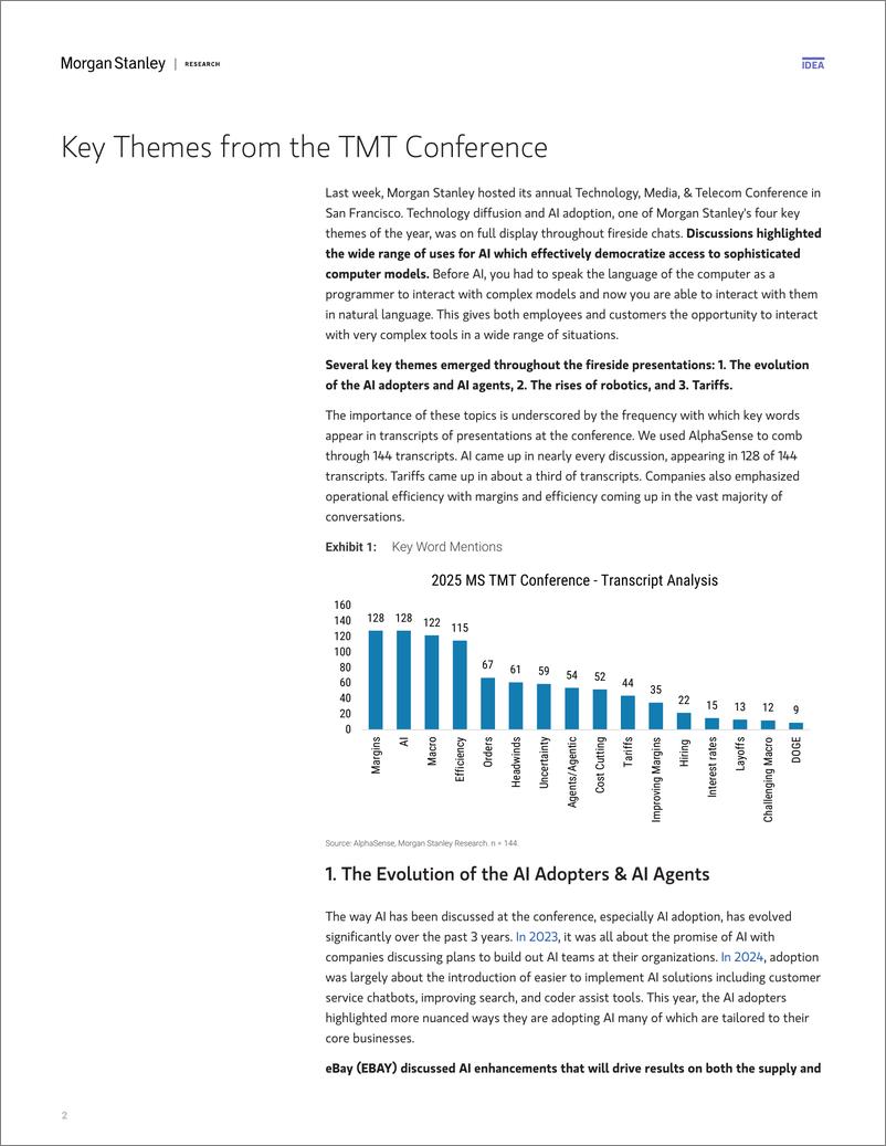 《Morgan Stanley-Thematic Alpha Thematic Thoughts  Best Ideas from the TMT ...-114001492》 - 第2页预览图