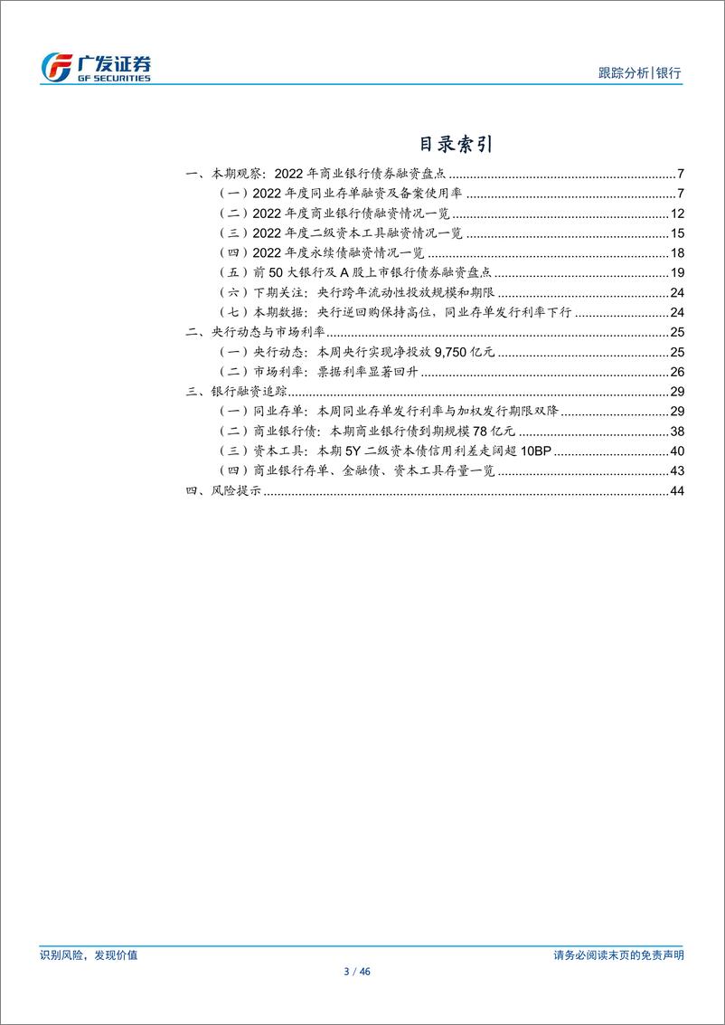 《银行行业资负跟踪第9期：2022年商业银行债券融资盘点》 - 第3页预览图