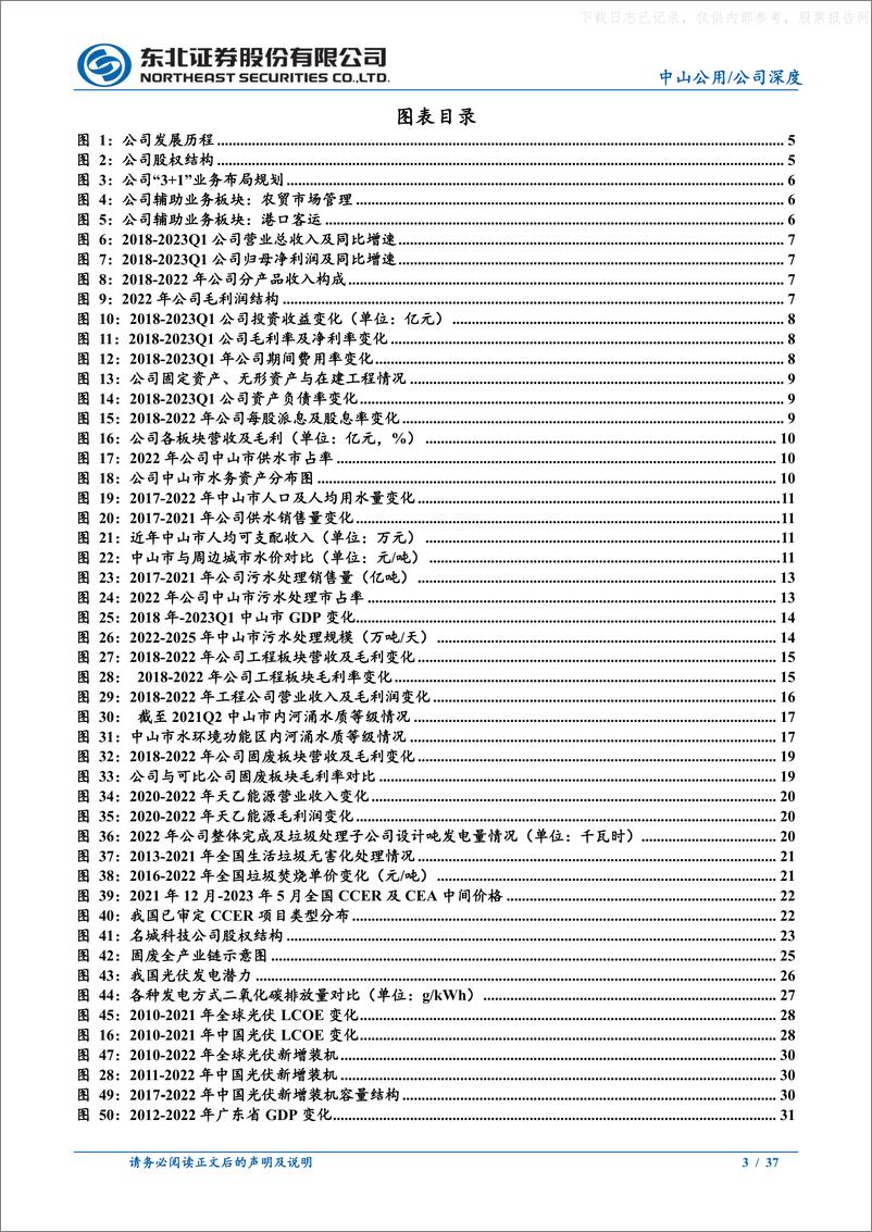 《东北证券-中山公用(000685)成长型公用标的，三阶成长曲线前景可期-230527》 - 第3页预览图