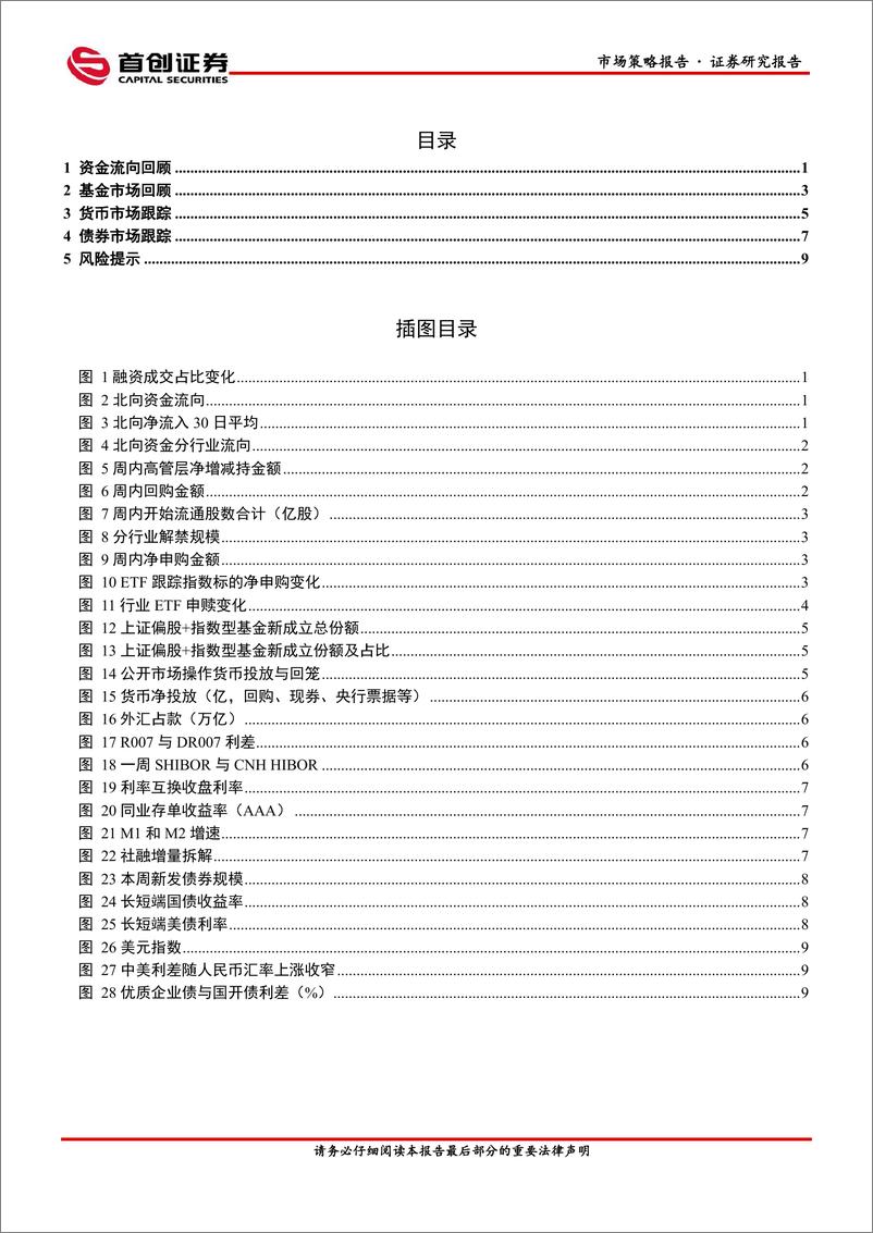 《市场策略报告：社融、M1均负增-240513-首创证券-12页》 - 第2页预览图