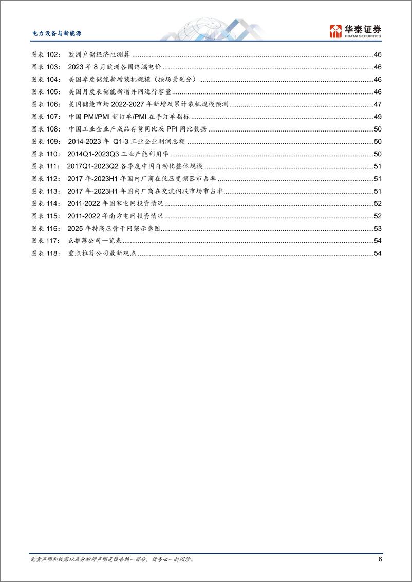 《电力设备与新能源行业年度策略：海风、国内大储高景气，关注新技术-20231103-华泰证券-58页》 - 第7页预览图