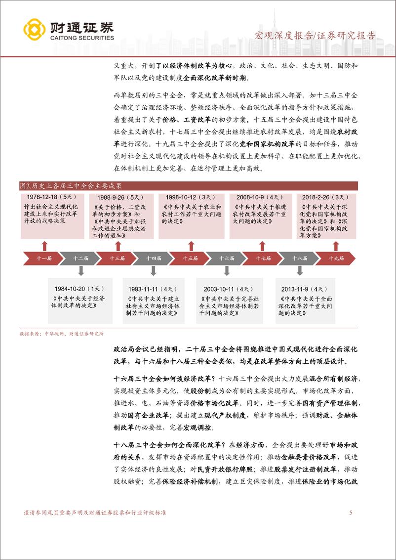 《三中全会前瞻及市场影响-改革之路：回首与展望-240619-财通证券-26页》 - 第5页预览图