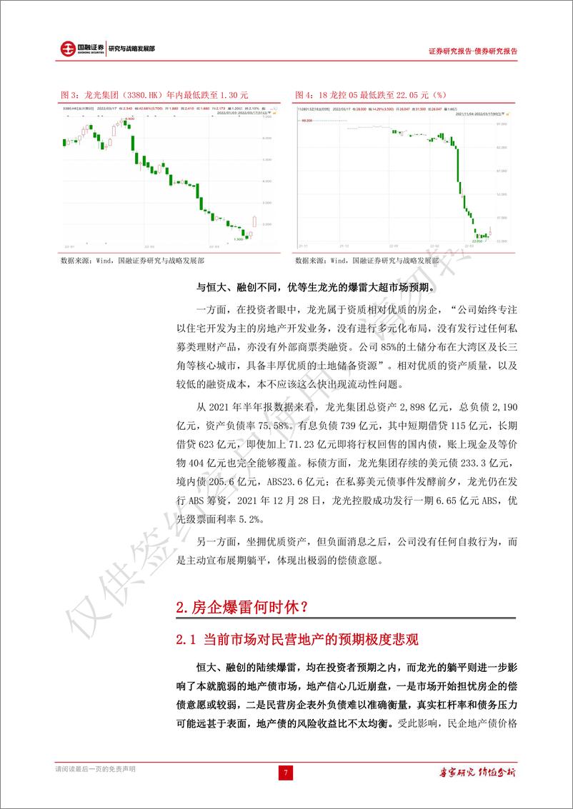 《债券研究：民营房企负面事件冲击市场信心，企稳仍需融资端和销售端的共振-20220325-国融证券-18页》 - 第8页预览图