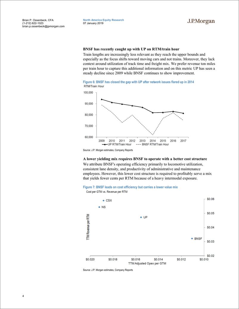 《J.P. 摩根-美股-铁路运输业-美国铁路运输：美国铁路PSR潜力分析-2019.1.7-21页》 - 第5页预览图