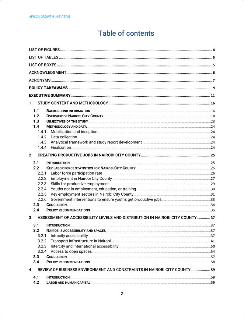 《布鲁金斯学会-非洲城市经济增长：以肯尼亚内罗毕市为例（英）-2023.2-122页》 - 第4页预览图