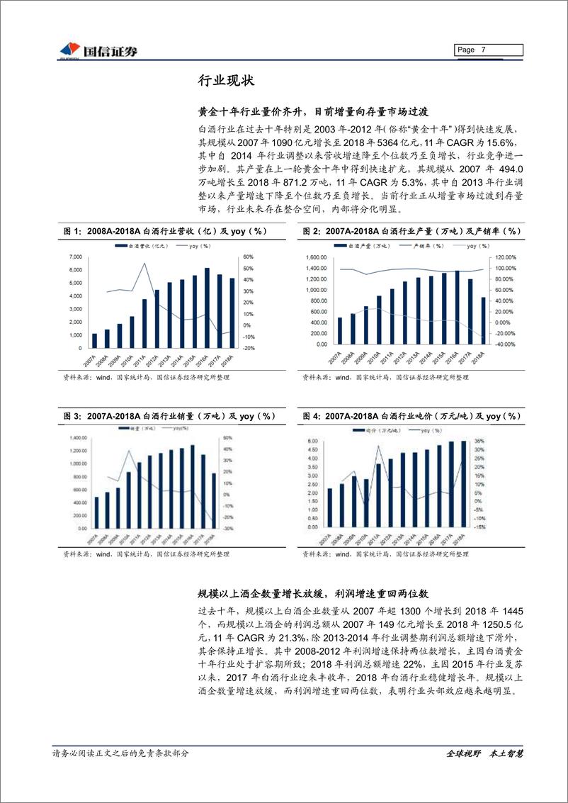 《食品饮料行业2019年白酒系列一：十年磨一剑，次高端沉浮录-20190618-国信证券-30页》 - 第8页预览图