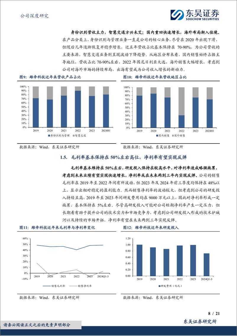 《雄帝科技(300546)全球领先的可信数字身份产品提供商，海外拓疆打开业务增长新空间-241202-东吴证券-21页》 - 第8页预览图