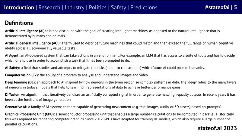 《State of AI Report 2023 - ONLINE》 - 第5页预览图