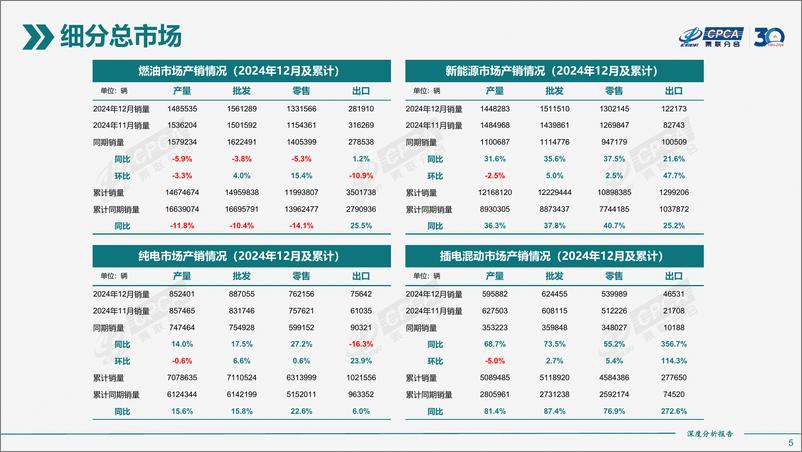 《2024年12月份全国新能源市场深度分析报告》 - 第5页预览图