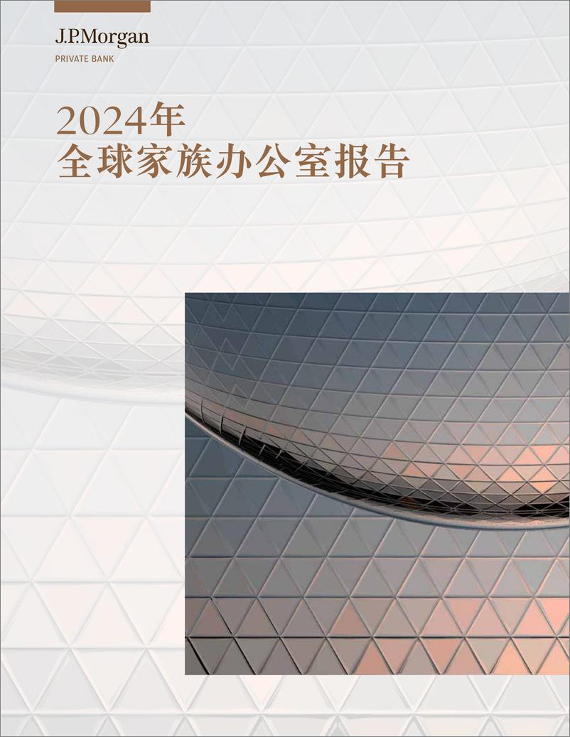 《2024年全球家族办公室报告-摩根大通》 - 第1页预览图