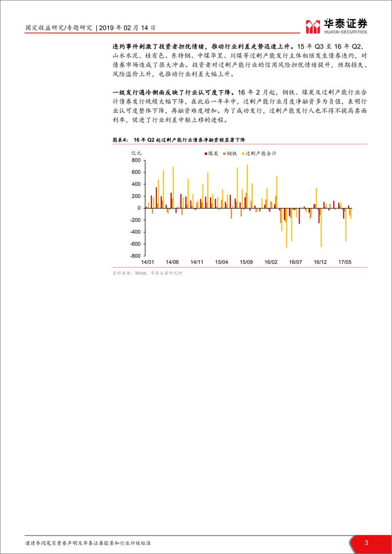 《固定收益专题研究：过剩产能行业利差的起落-20190214-华泰证券-12页》 - 第4页预览图