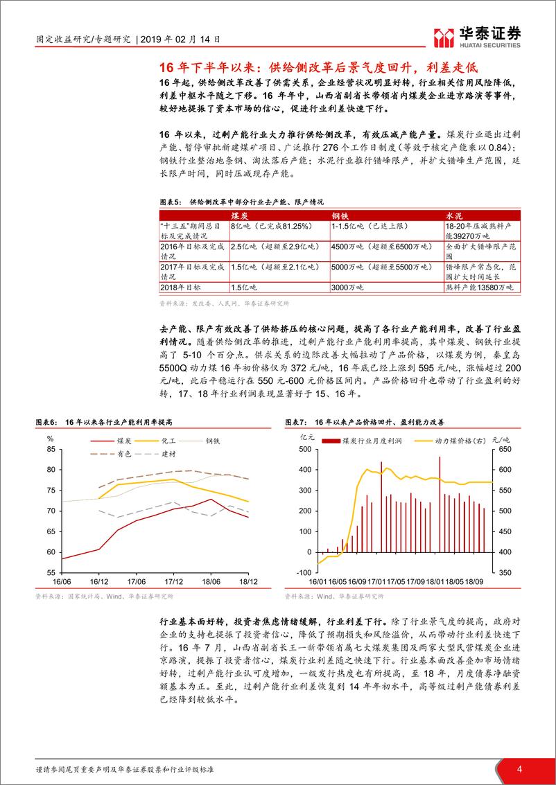 《固定收益专题研究：过剩产能行业利差的起落-20190214-华泰证券-12页》 - 第5页预览图