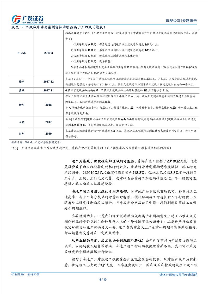 《宏观专题：地产竣工或已处在小周期底部区域-20190813-广发证券-10页》 - 第6页预览图