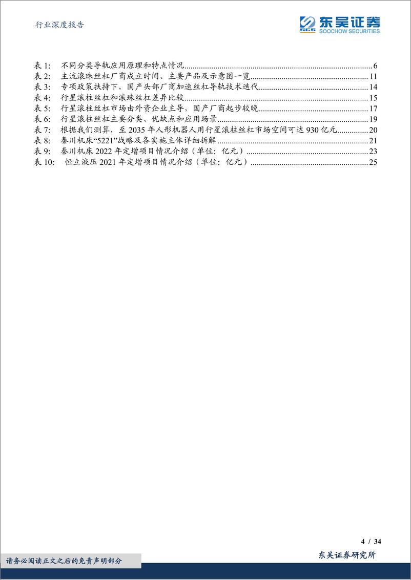 《通用设备行业深度报告：高壁垒的成长赛道，受益于自主可控&人形机器人未来发展-20230705-东吴证券-34页》 - 第5页预览图