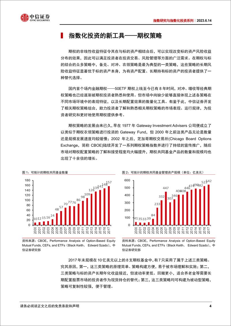 《指数研究与指数化投资系列：期权策略在指数化投资中的应用分析-20230614-中信证券-25页》 - 第5页预览图