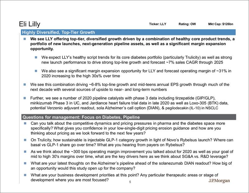 《J.P. 摩根-美股-制药行业-2020美国制药业HC会议手册-2020.1-28页》 - 第6页预览图