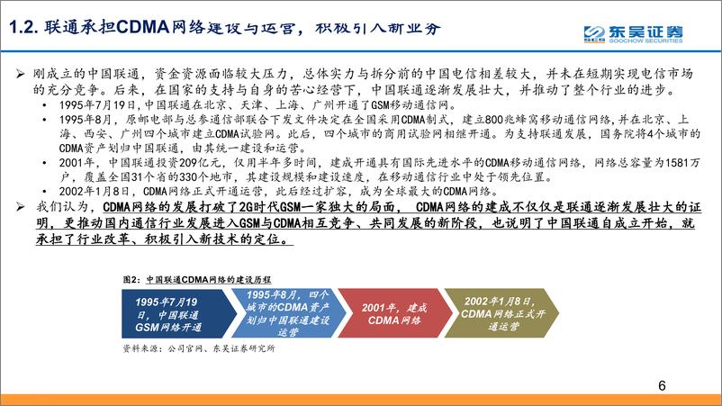 《通信行业：中国电信行业改革持续推进，混改初见成效、砥砺前行向远方-20190314-东吴证券-24页》 - 第7页预览图