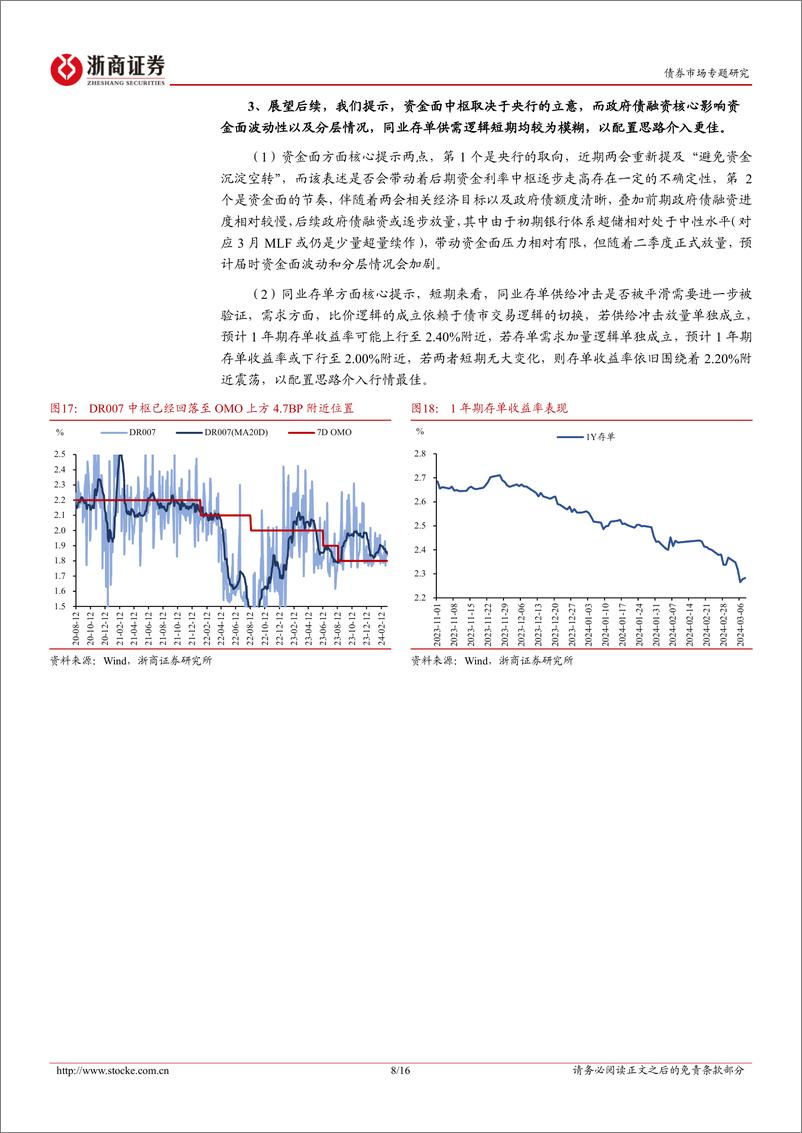 《流动性专题报告：百亿逆回购和存单的思考-240309-浙商证券-16页》 - 第8页预览图