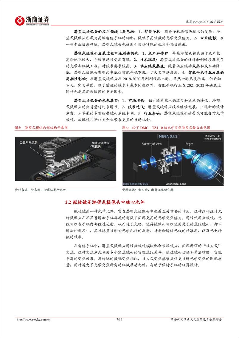 《浙商证券-水晶光电-002273-水晶光电深度报告：受益苹果光学升级，引领AR光学创新》 - 第7页预览图