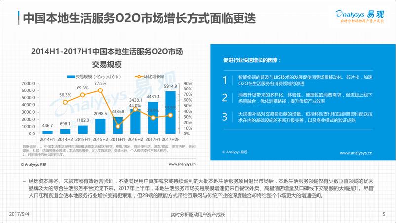 《中国本地生活服务O2O行业分析2017年上半年-8.29修正版》 - 第5页预览图